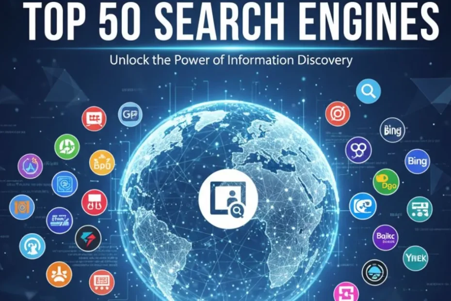 The Top 50 Search Engines​