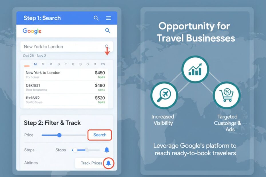 Google Flights: Step-by-Step Guide & Opportunity for Travel Businesses