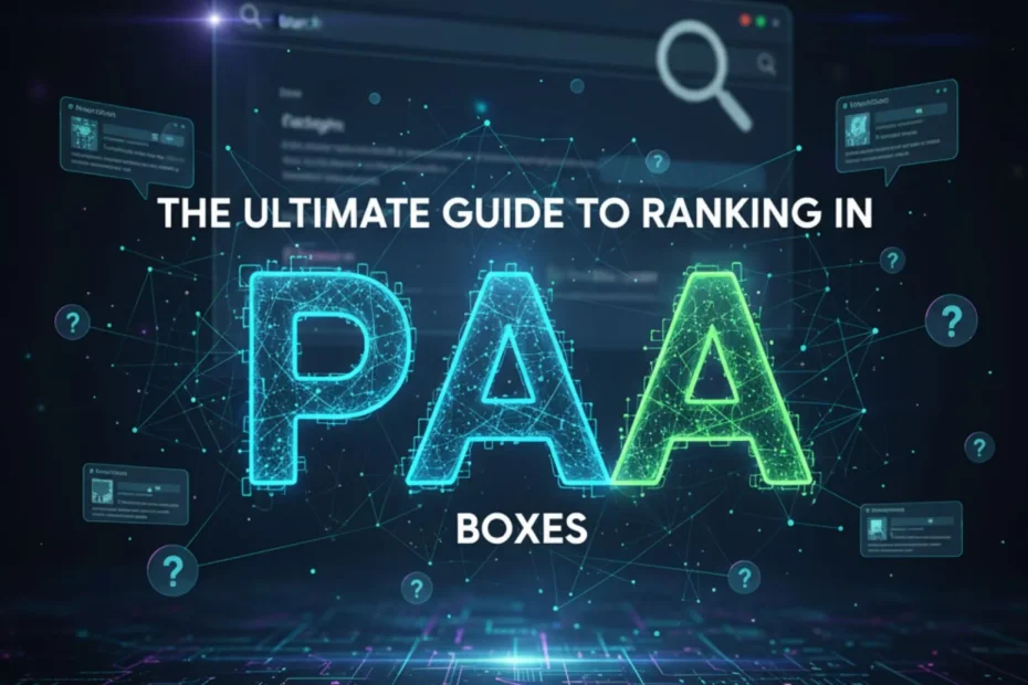 The Ultimate Guide to Ranking in People Also Ask (PAA) Boxes