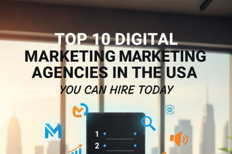 Top 10 Digital Marketing Agencies in the USA You Can Hire Today