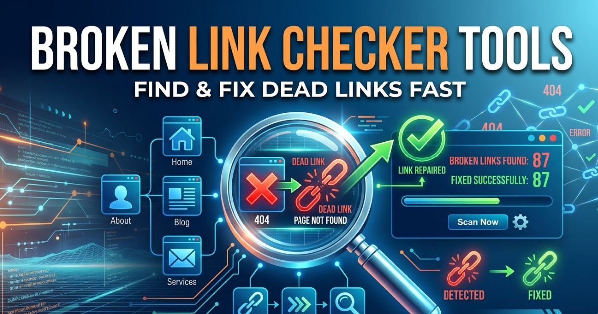 Broken Link Checker Tools: Find & Fix Dead Links Fast