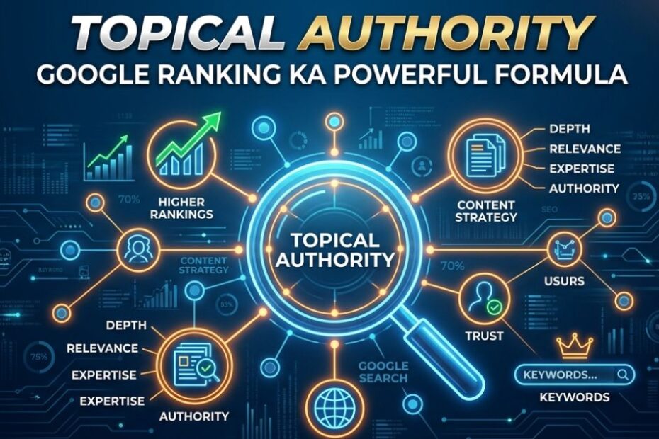 Topical Authority Google Ranking Ka Powerful Formula