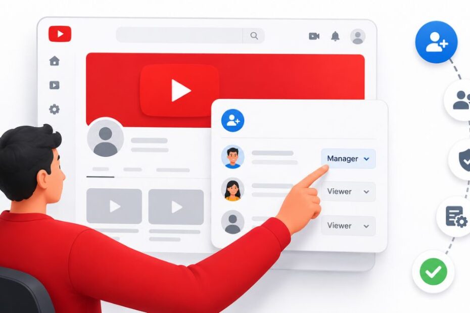 add manager to youtube channel