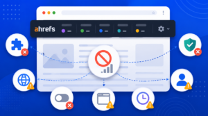 how to read the ahrefs tool bar
