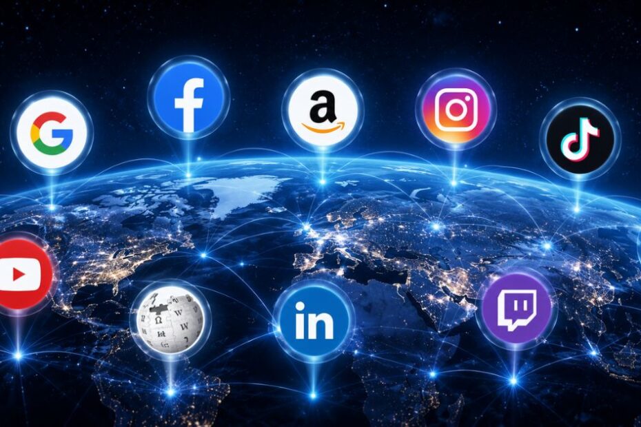 most popular websites in the world
